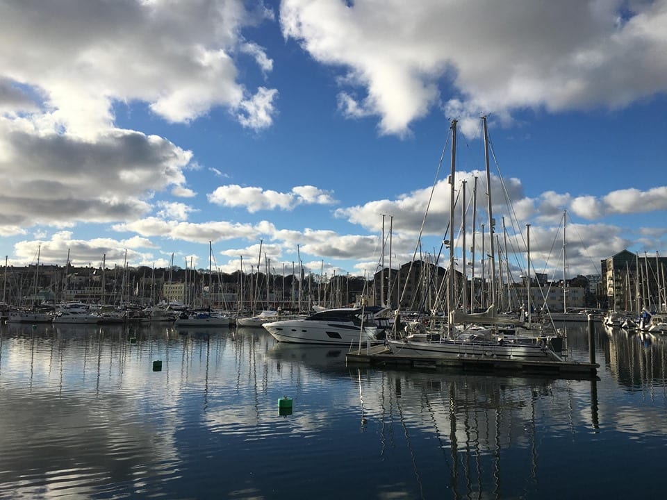 The Barbican, Plymouth. Boats, Marina, Sea, Devon