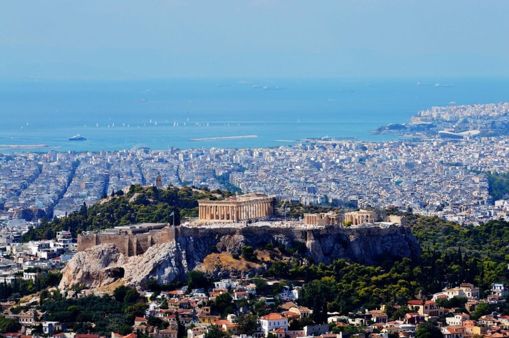 greek, athens, greece, Capital, Hill, Cityscape, Pireus, Backpacking Athens