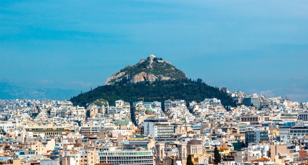 Hill, Greece, Athens, Cityscape, Landscape, City
