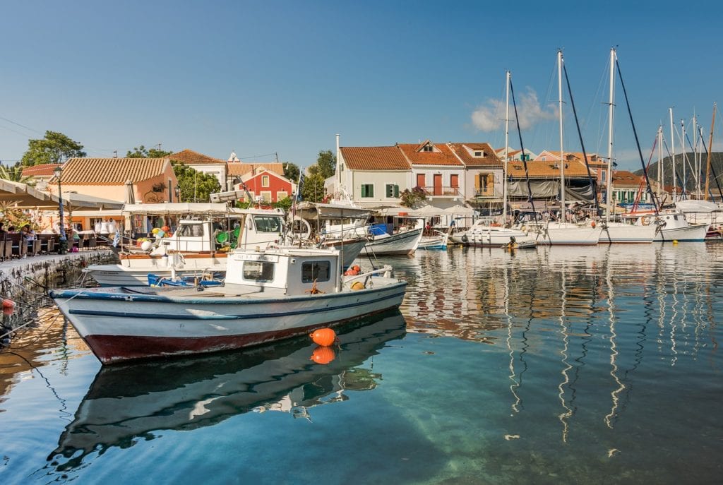 fiscardo, kefalonia, greece