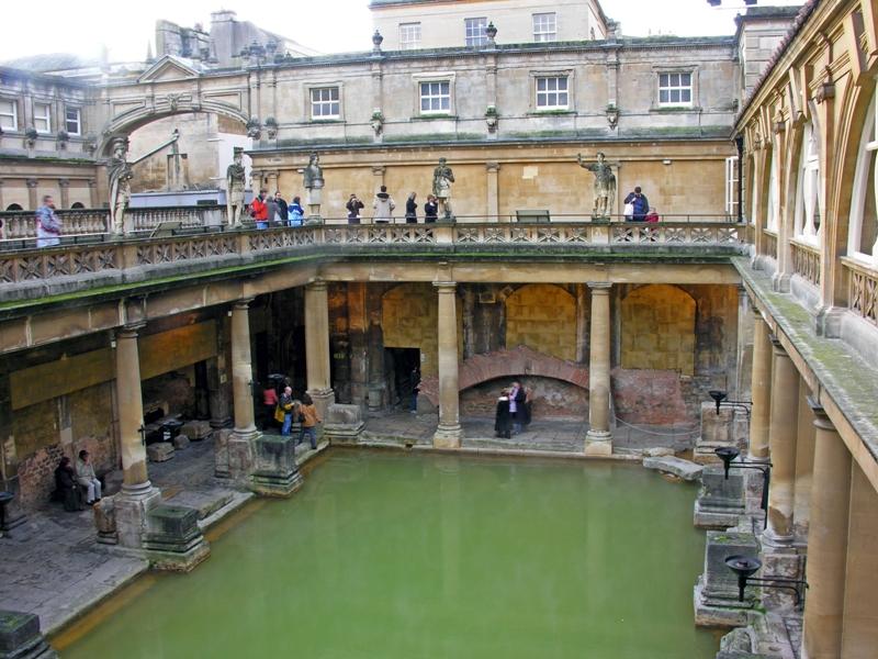 bath, roman baths, day trip from bristol