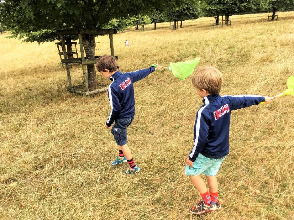 Children playing, dyrham park, Bristol, national trust, bristol day trips with kids, nature park, UK, south west uk