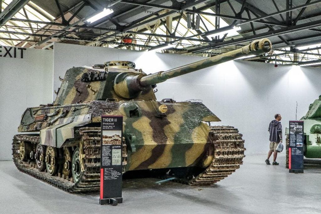 Bovington tank museum, army tank on display, Devon