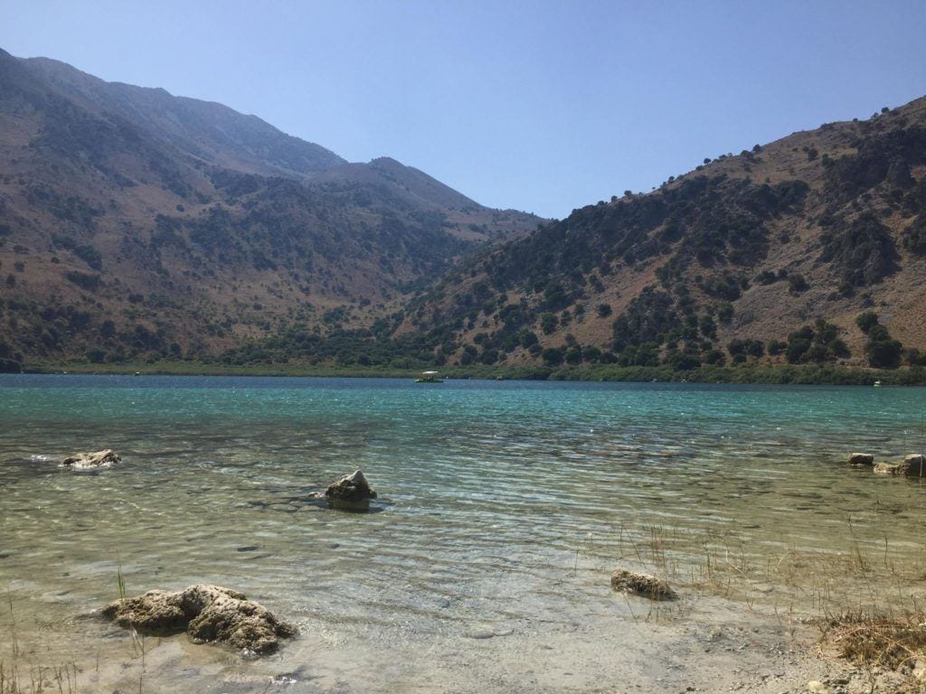 crete, Kournas lake, crete for families