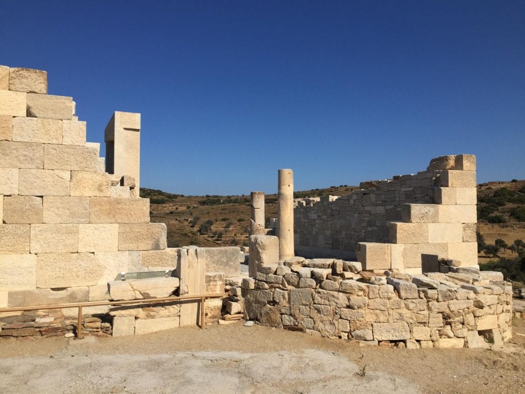 prehistoric acropolis of naxos