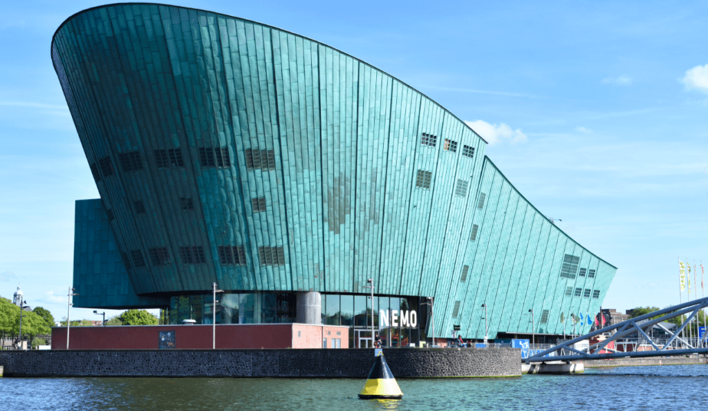 NEMO science museum, netherlands with kids