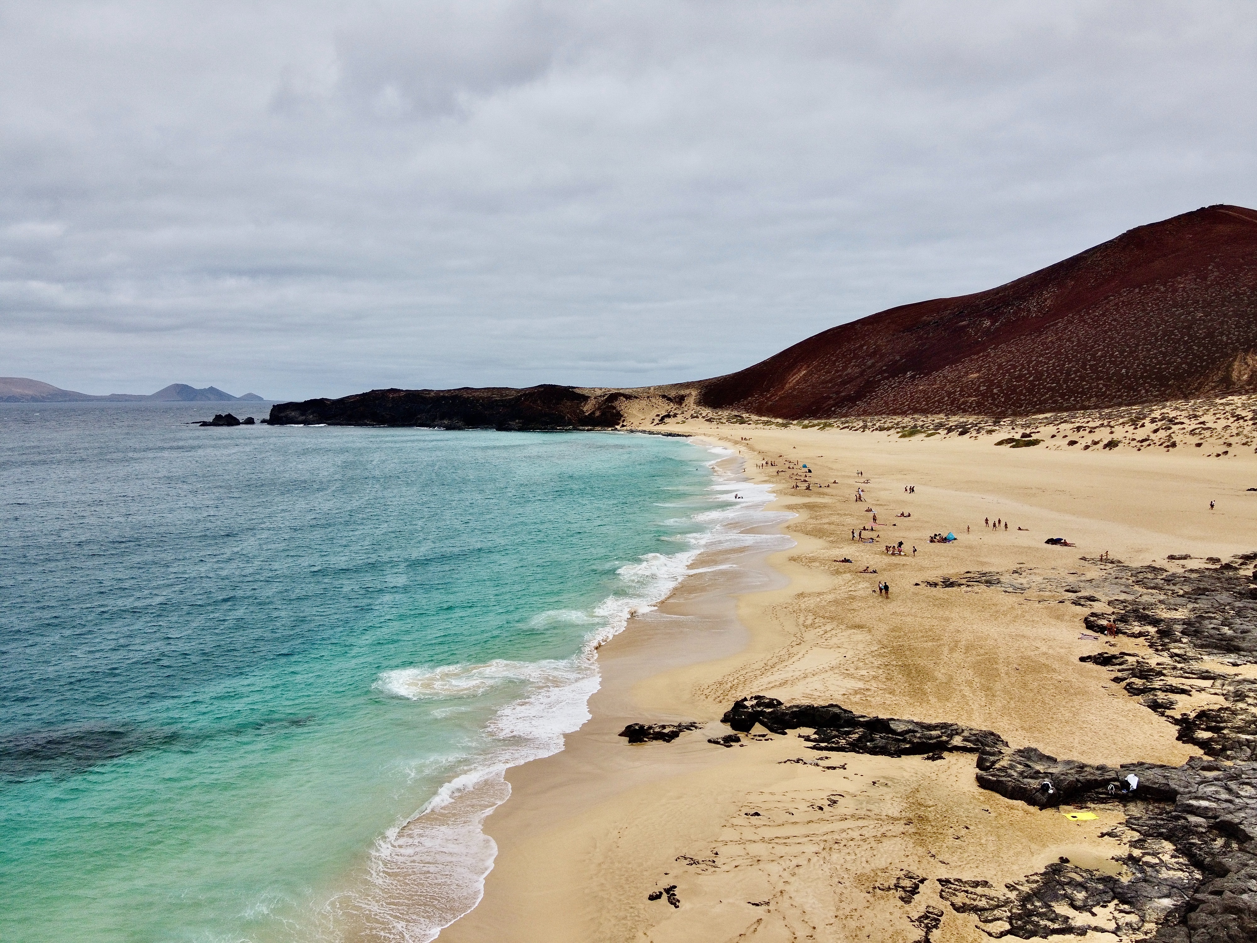 La Graciosa, Las Conchas beach, best beaches in canary islands