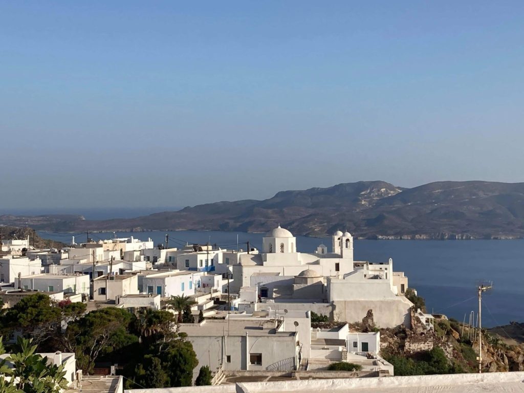 milos chora, milos views, milos airport