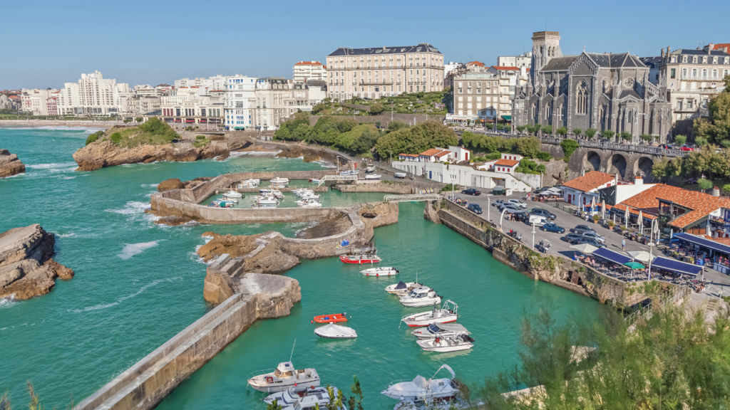 biarritz, france, french city, french coast