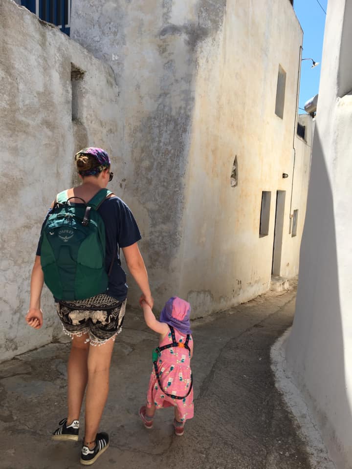amorgos with kids