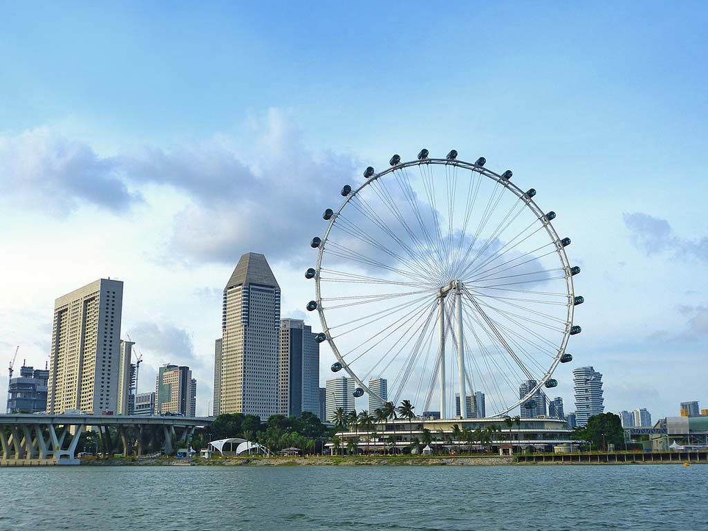 singapore for kids, singapore flyer, asia with kids