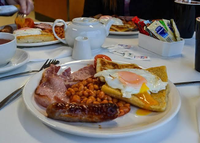 UK food, british cuisine, vagen food uk, national dish of England, great british fry up