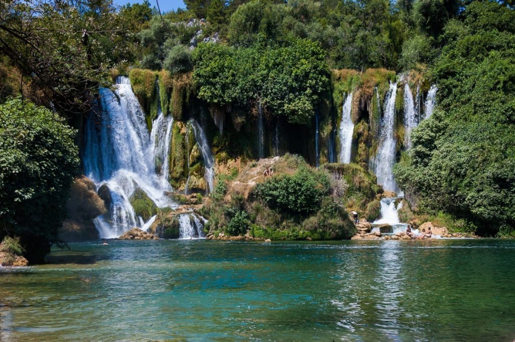 bosnia waterfalls, kravice