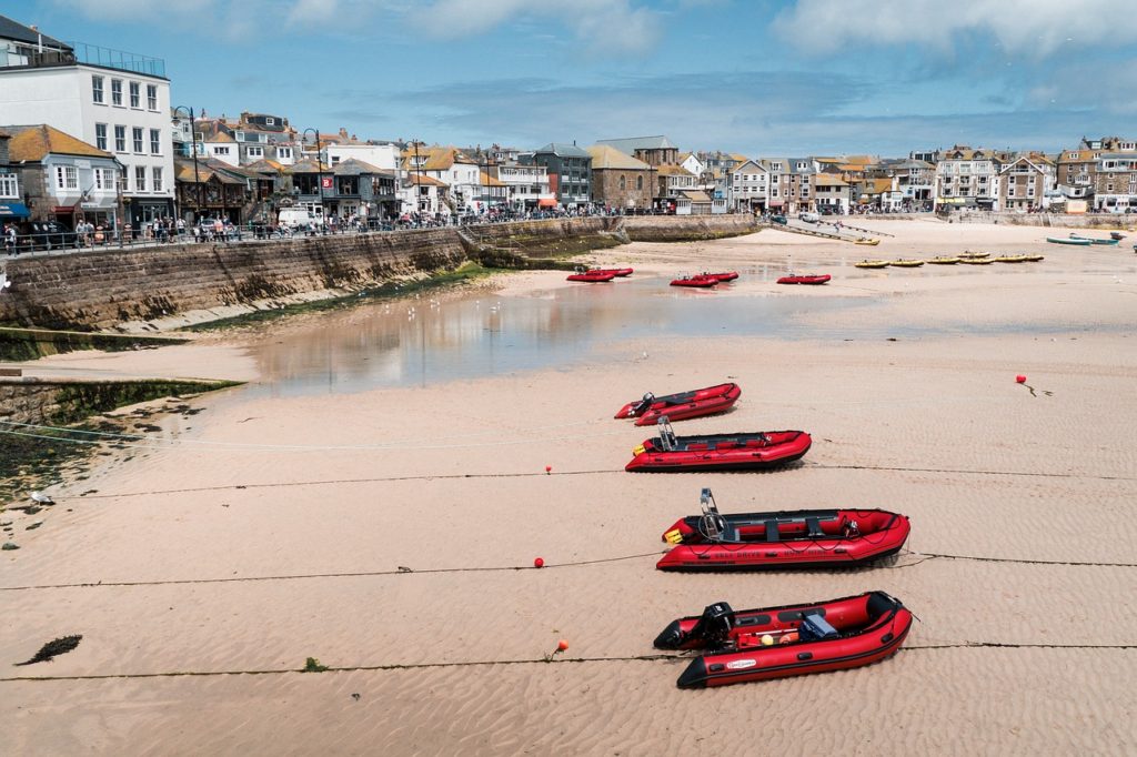 st ives, cornwall, england, staycation