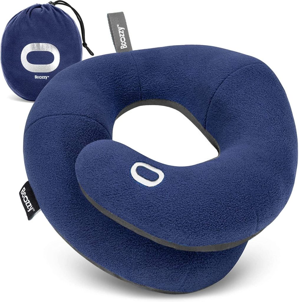 BCozzy Chin Supporting Travel Pillow - Great for big kids